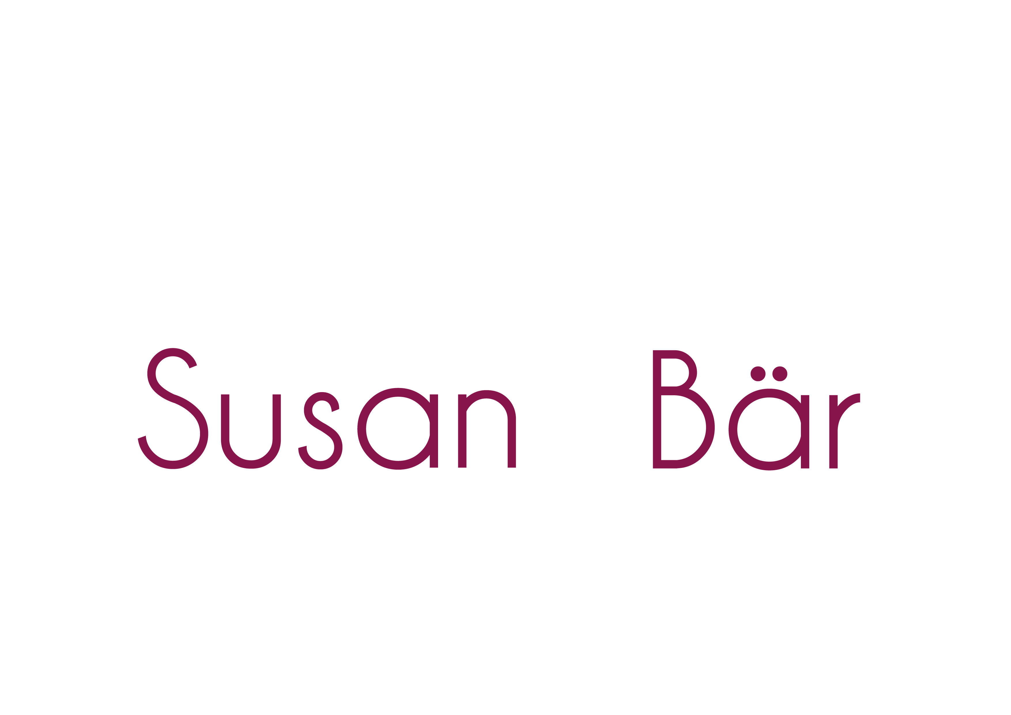 009 Susan Baer Logo Pferdetherapie weiss